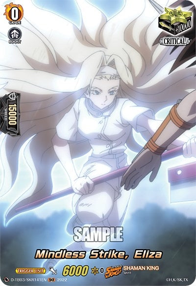 Image for Mindless Strike, Eliza (SKR) (D-TB03: Shaman King) (D-TB03/SKR141EN) - Cardfight Vanguard