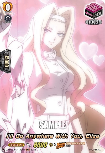 Image for I'll Go Anywhere With You, Eliza (SKR) (D-TB03: Shaman King) (D-TB03/SKR142EN) - Cardfight Vanguard