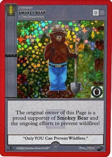 Image for Smokey Bear (1st Edition) (Miscellaneous Promos) - MetaZoo