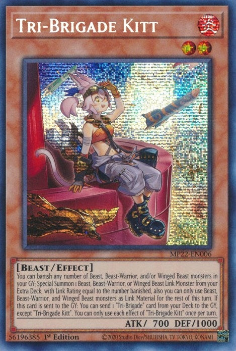 Image for Tri-Brigade Kitt (2022 Tin of the Pharaoh's Gods) (MP22-EN006) - YuGiOh