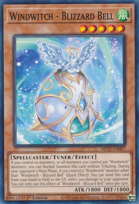 Image for Windwitch - Blizzard Bell (2022 Tin of the Pharaoh's Gods) (MP22-EN007) - YuGiOh