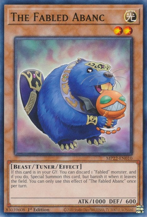Image for The Fabled Abanc (2022 Tin of the Pharaoh's Gods) (MP22-EN010) - YuGiOh