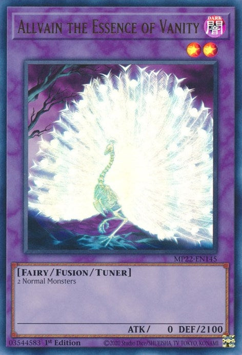 Image for Allvain the Essence of Vanity (2022 Tin of the Pharaoh's Gods) (MP22-EN145) - YuGiOh