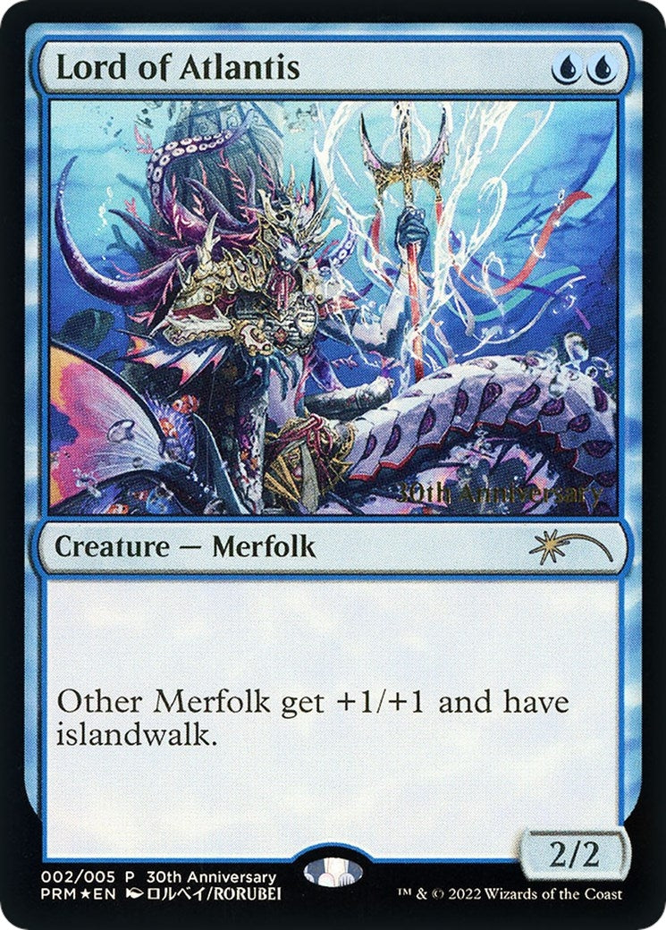 Image for Lord of Atlantis (30th Anniversary Promos) (2) - Magic: The Gathering