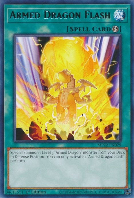Image for Armed Dragon Flash (2022 Tin of the Pharaoh's Gods) (MP22-EN029) - YuGiOh
