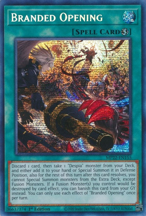 Image for Branded Opening (2022 Tin of the Pharaoh's Gods) (MP22-EN155) - YuGiOh