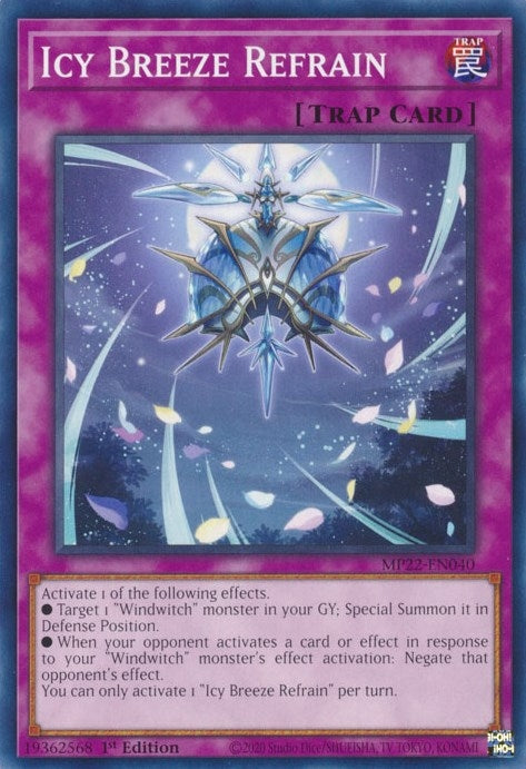 Image for Icy Breeze Refrain (2022 Tin of the Pharaoh's Gods) (MP22-EN040) - YuGiOh