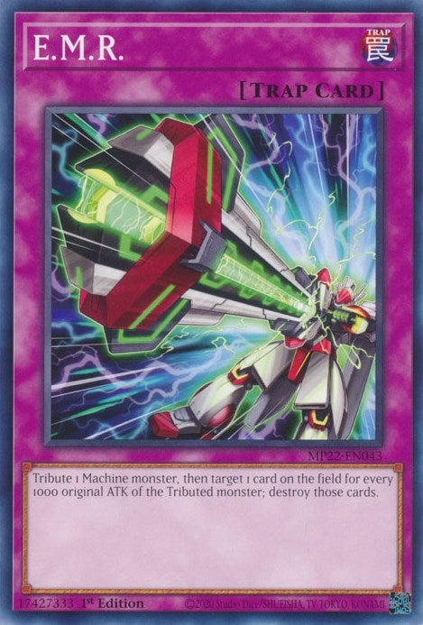 Image for E.M.R. (2022 Tin of the Pharaoh's Gods) (MP22-EN043) - YuGiOh