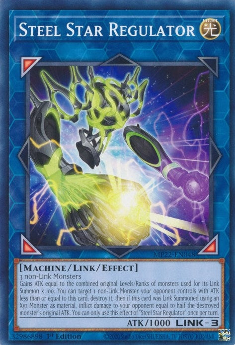 Image for Steel Star Regulator (2022 Tin of the Pharaoh's Gods) (MP22-EN048) - YuGiOh