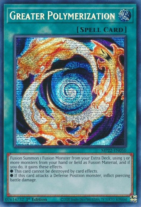 Image for Greater Polymerization (2022 Tin of the Pharaoh's Gods) (MP22-EN050) - YuGiOh