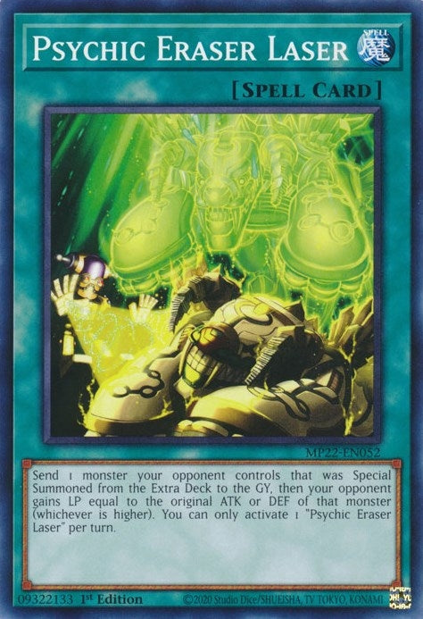 Image for Psychic Eraser Laser (2022 Tin of the Pharaoh's Gods) (MP22-EN052) - YuGiOh