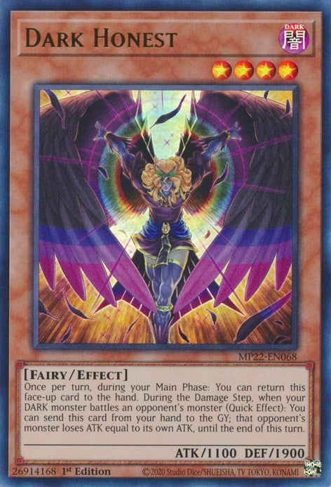Image for Dark Honest (2022 Tin of the Pharaoh's Gods) (MP22-EN068) - YuGiOh