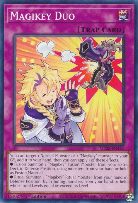 Image for Magikey Duo (2022 Tin of the Pharaoh's Gods) (MP22-EN167) - YuGiOh