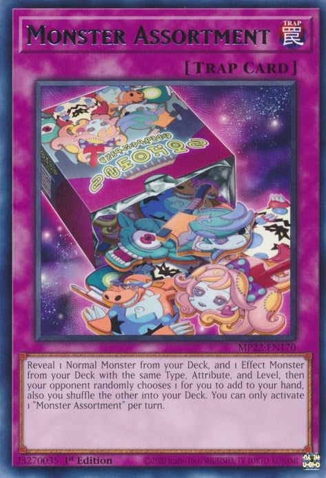 Image for Monster Assortment (2022 Tin of the Pharaoh's Gods) (MP22-EN170) - YuGiOh