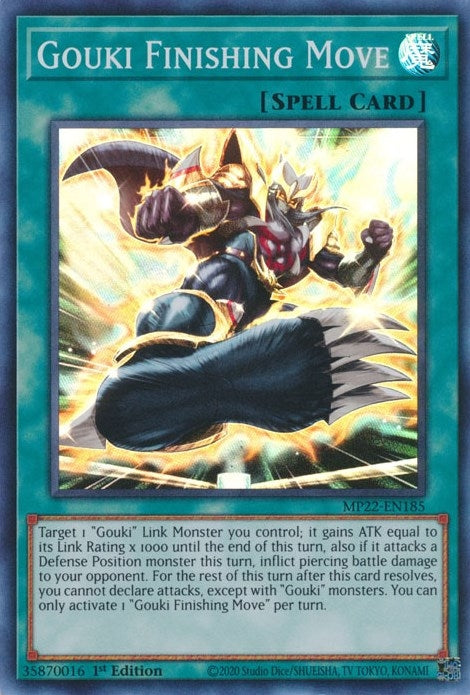 Image for Gouki Finishing Move (2022 Tin of the Pharaoh's Gods) (MP22-EN185) - YuGiOh