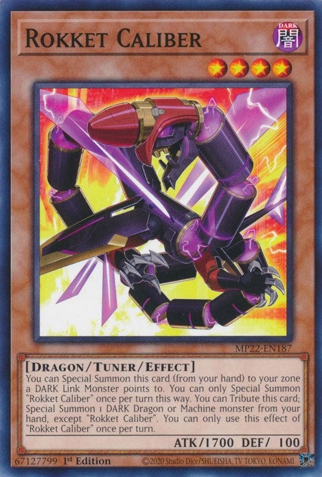 Image for Rokket Caliber (2022 Tin of the Pharaoh's Gods) (MP22-EN187) - YuGiOh