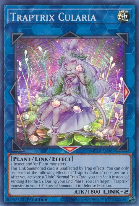 Image for Traptrix Cularia (2022 Tin of the Pharaoh's Gods) (MP22-EN087) - YuGiOh