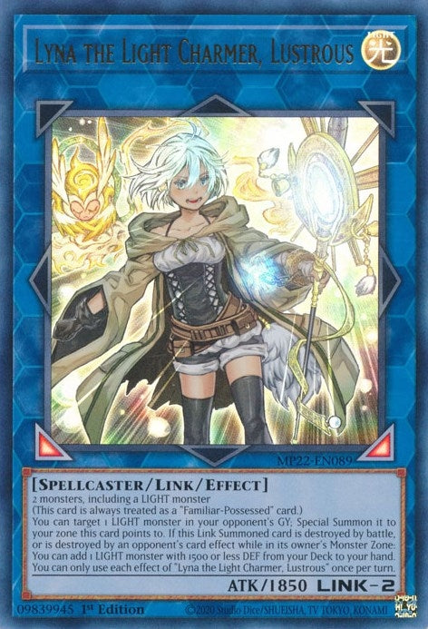 Image for Lyna the Light Charmer, Lustrous (2022 Tin of the Pharaoh's Gods) (MP22-EN089) - YuGiOh