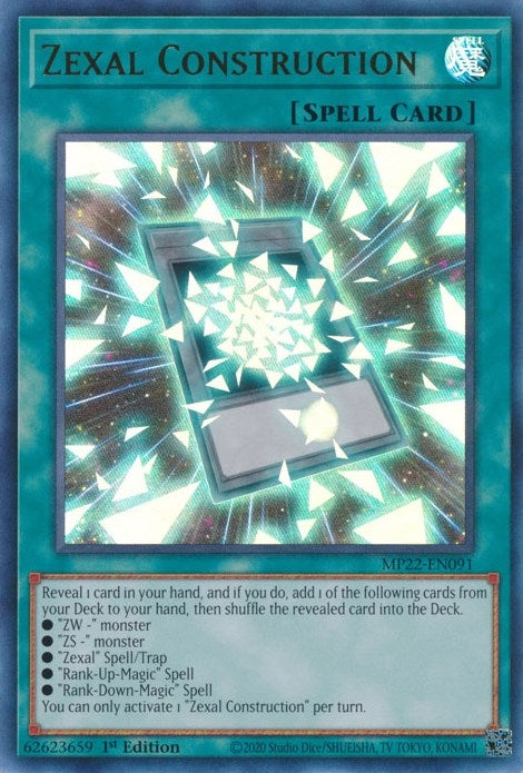 Image for Zexal Construction (2022 Tin of the Pharaoh's Gods) (MP22-EN091) - YuGiOh