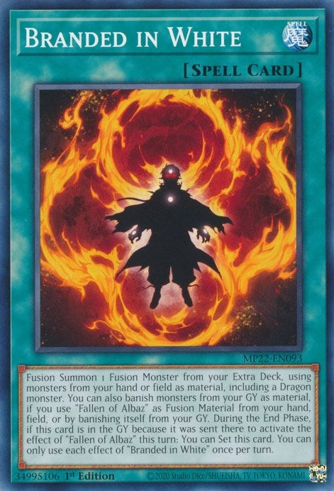Image for Branded in White (2022 Tin of the Pharaoh's Gods) (MP22-EN093) - YuGiOh