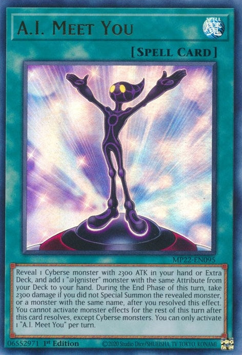 Image for A.I. Meet You (2022 Tin of the Pharaoh's Gods) (MP22-EN095) - YuGiOh