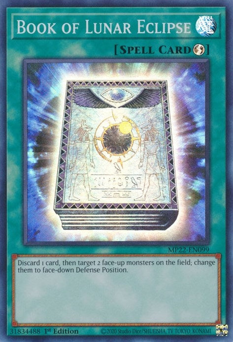 Image for Book of Lunar Eclipse (2022 Tin of the Pharaoh's Gods) (MP22-EN099) - YuGiOh