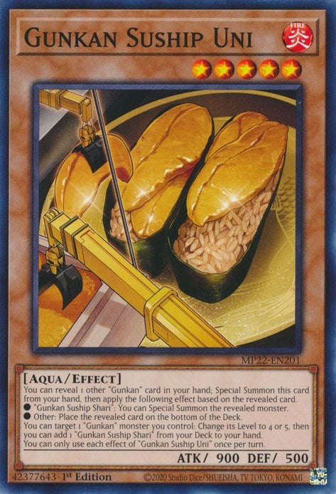 Image for Gunkan Suship Uni (2022 Tin of the Pharaoh's Gods) (MP22-EN201) - YuGiOh