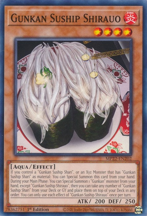 Image for Gunkan Suship Shirauo (2022 Tin of the Pharaoh's Gods) (MP22-EN202) - YuGiOh