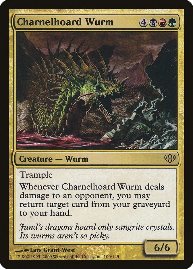 Image for Charnelhoard Wurm (Conflux) (100) - Magic: The Gathering