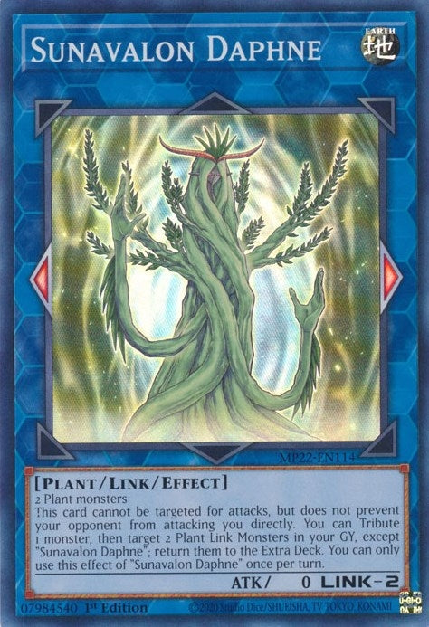 Image for Sunavalon Daphne (2022 Tin of the Pharaoh's Gods) (MP22-EN114) - YuGiOh