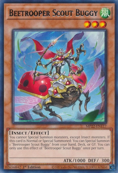 Image for Beetrooper Scout Buggy (2022 Tin of the Pharaoh's Gods) (MP22-EN117) - YuGiOh