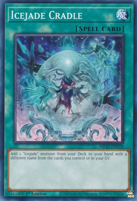 Image for Icejade Cradle (2022 Tin of the Pharaoh's Gods) (MP22-EN218) - YuGiOh