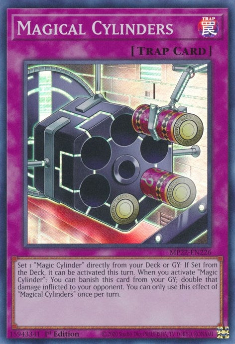 Image for Magical Cylinders (2022 Tin of the Pharaoh's Gods) (MP22-EN226) - YuGiOh