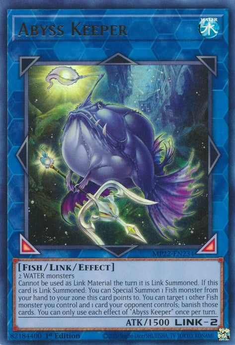 Image for Abyss Keeper (2022 Tin of the Pharaoh's Gods) (MP22-EN234) - YuGiOh