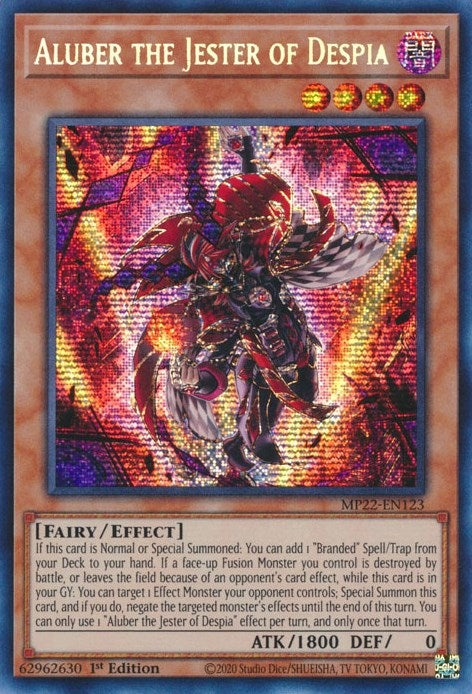 Image for Aluber the Jester of Despia (2022 Tin of the Pharaoh's Gods) (MP22-EN123) - YuGiOh