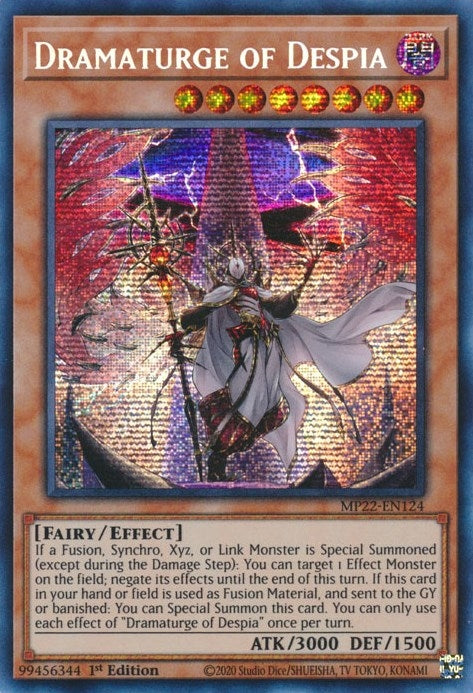 Image for Dramaturge of Despia (2022 Tin of the Pharaoh's Gods) (MP22-EN124) - YuGiOh