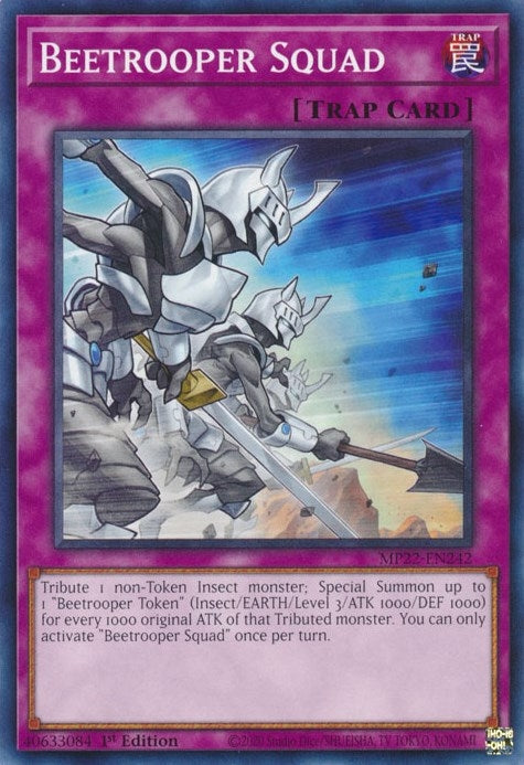 Image for Beetrooper Squad (2022 Tin of the Pharaoh's Gods) (MP22-EN242) - YuGiOh