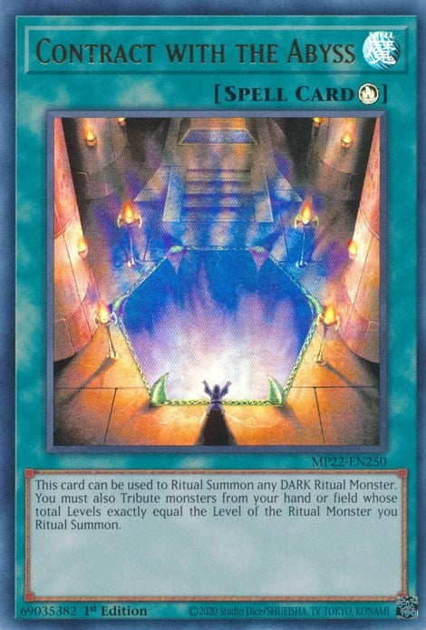 Image for Contract with the Abyss (2022 Tin of the Pharaoh's Gods) (MP22-EN250) - YuGiOh