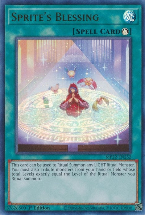 Image for Sprite's Blessing (2022 Tin of the Pharaoh's Gods) (MP22-EN252) - YuGiOh
