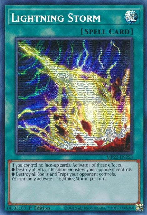 Image for Lightning Storm (2022 Tin of the Pharaoh's Gods) (MP22-EN253) - YuGiOh