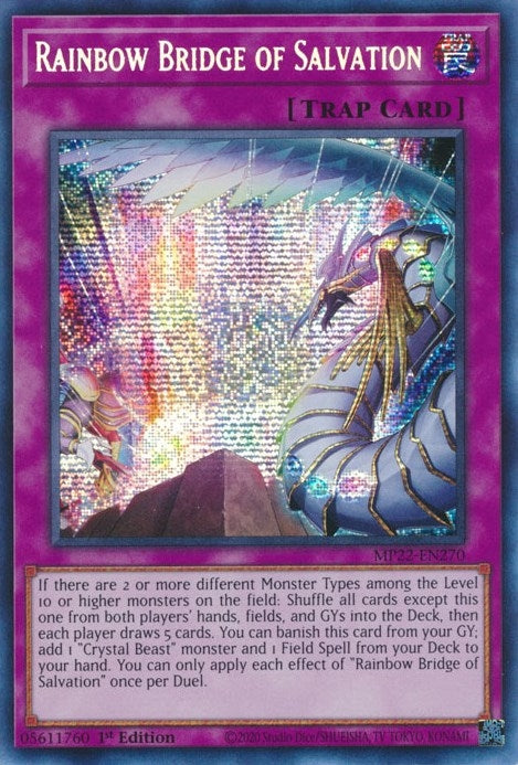Image for Rainbow Bridge of Salvation (2022 Tin of the Pharaoh's Gods) (MP22-EN270) - YuGiOh