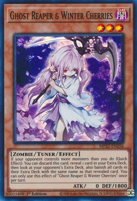 Image for Ghost Reaper & Winter Cherries (2022 Tin of the Pharaoh's Gods) (MP22-EN256) - YuGiOh