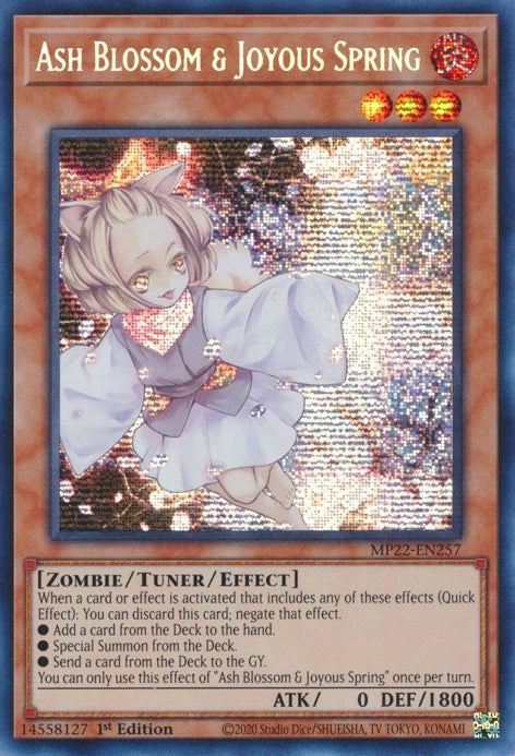 Image for Ash Blossom & Joyous Spring (2022 Tin of the Pharaoh's Gods) (MP22-EN257) - YuGiOh