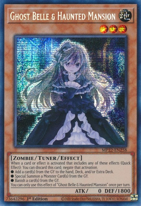 Image for Ghost Belle & Haunted Mansion (2022 Tin of the Pharaoh's Gods) (MP22-EN258) - YuGiOh