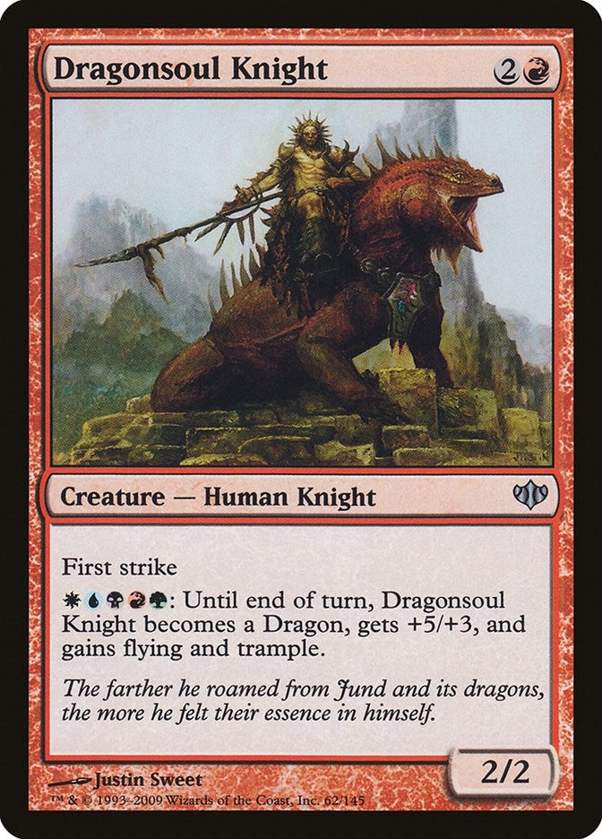 Image for Dragonsoul Knight (Conflux) (62) - Magic: The Gathering