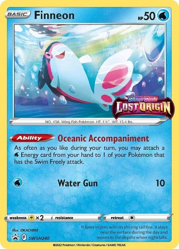 Image for Finneon - SWSH240 (Prerelease) (SWSH: Sword & Shield Promo Cards) (SWSH240) - Pokemon