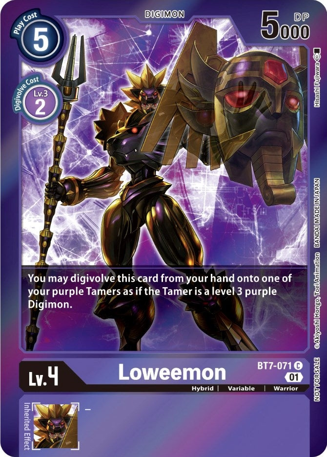 Image for Loweemon (Event Pack 3) (BT07) (BT7-071 C) - Digimon Card Game