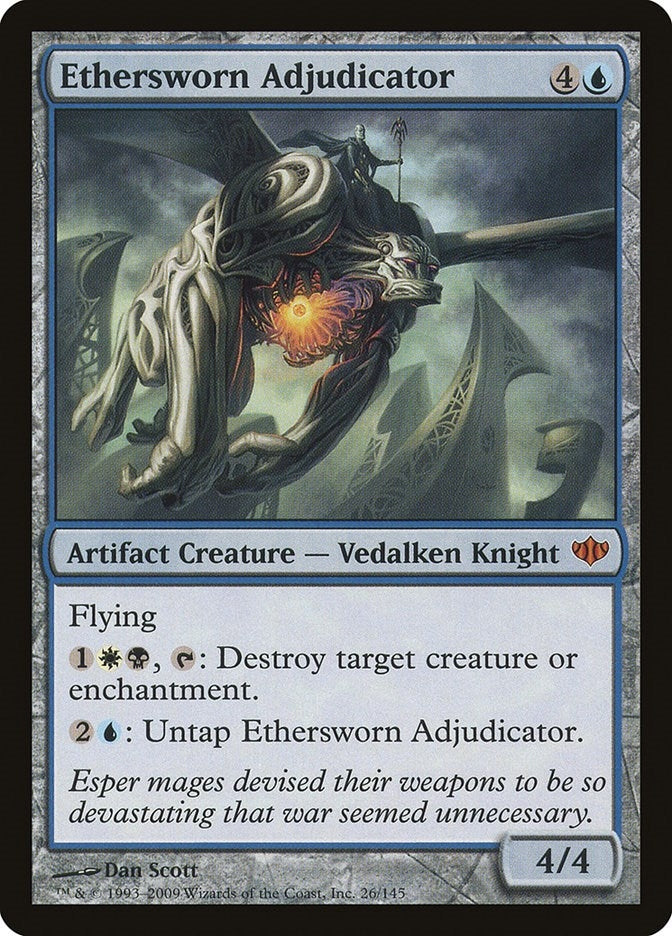 Image for Ethersworn Adjudicator (Conflux) (26) - Magic: The Gathering