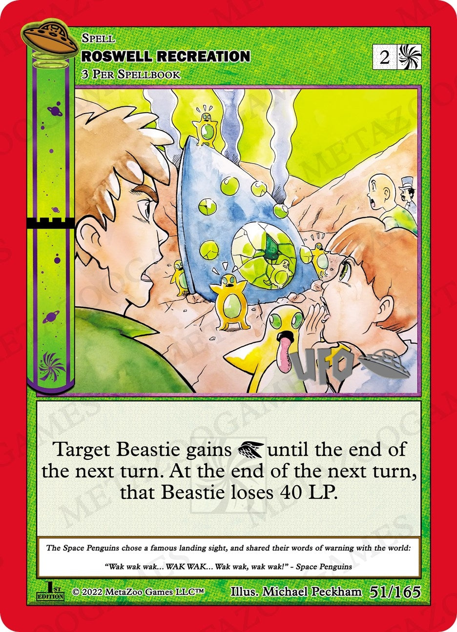 Image for Roswell Recreation (UFO: First Edition Spoiler Pack) (051/165) - MetaZoo