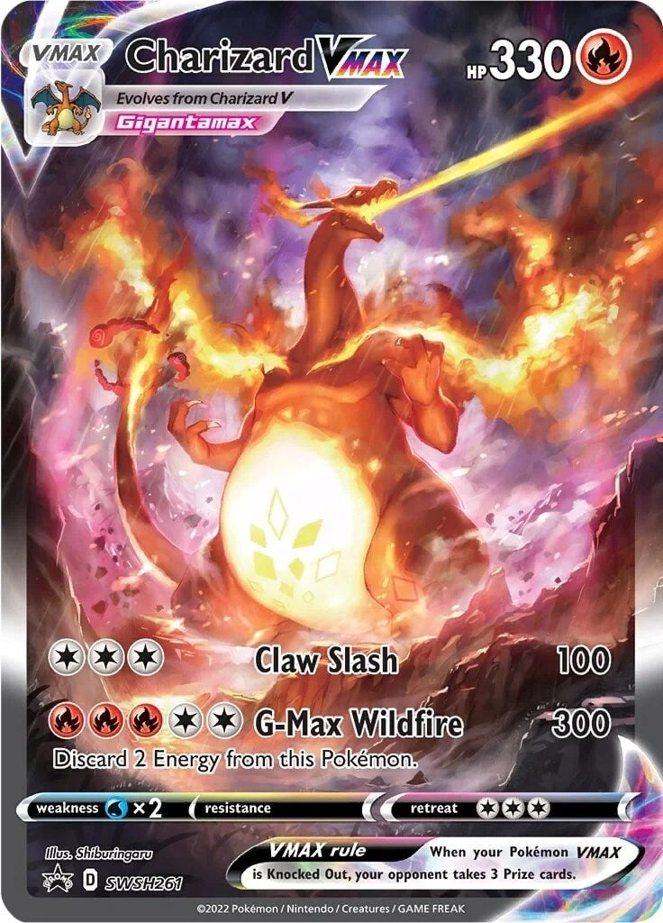 Image for Charizard VMAX - SWSH261 (SWSH: Sword & Shield Promo Cards) (SWSH261) - Pokemon